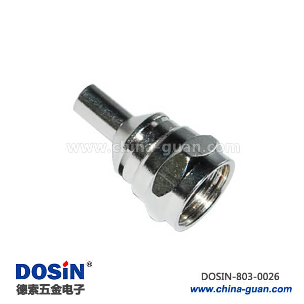 803-0026 f系列連接器 直式公頭 RF射頻同軸