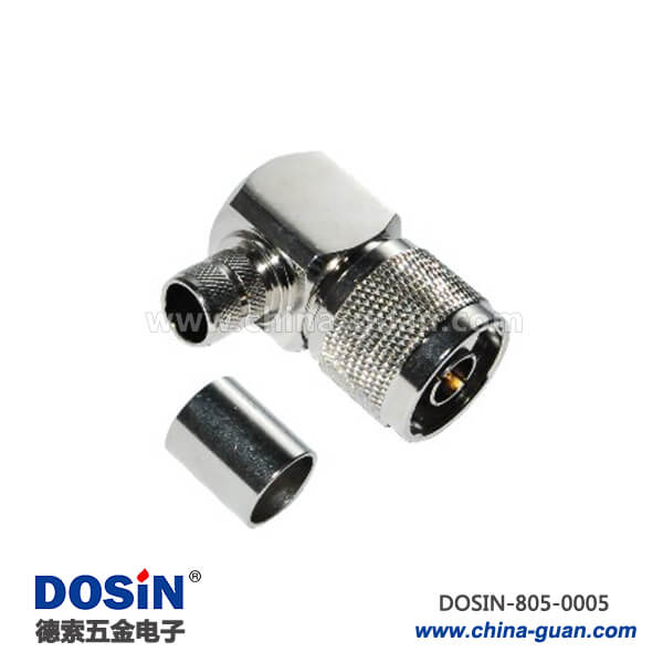 rg213同軸線n型連接器公頭彎式壓接式RG59_RG59_RG6_RG174 rg213同軸線n型連接器公頭彎式壓接式RG59_RG59_RG6_RG174