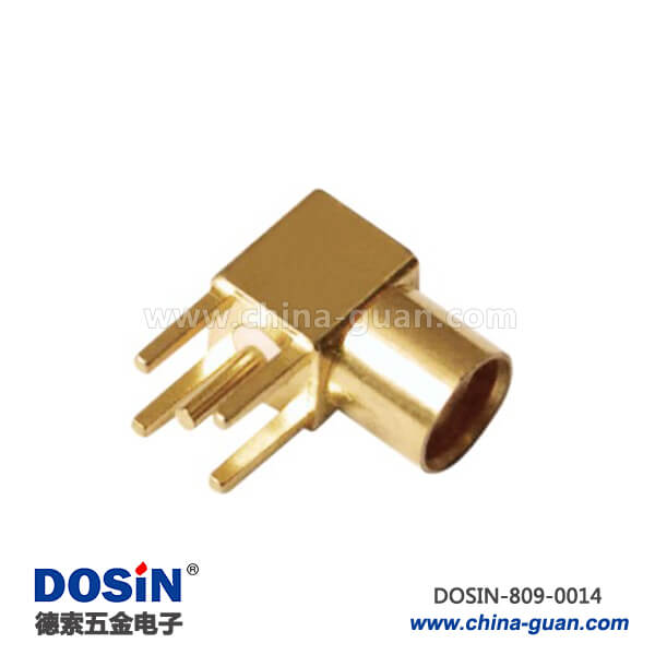 pcb射頻連接器彎式母頭 mcx連接器 pcb射頻連接器彎式母頭 mcx連接器