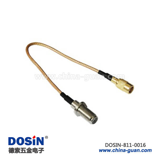 811-0016 f母頭rg316射頻同軸線材接sma