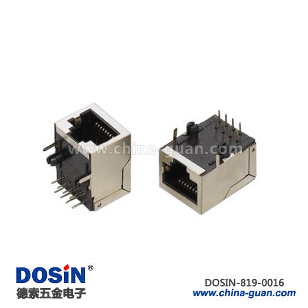 819-0016 RJ45連接器8P8C 母座以太網接口