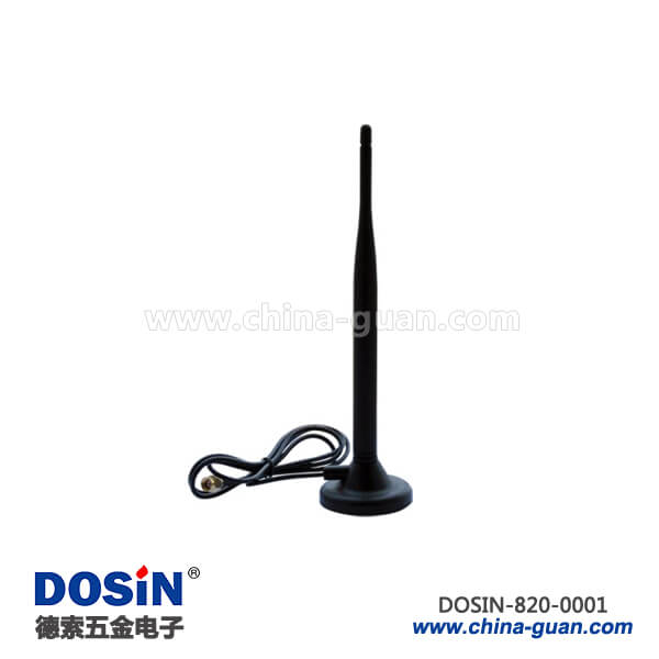 820-0001 WIFI WLAN黑色5Dbi 2.4GHz外置天線