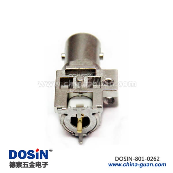 801-0262 同軸射頻連接器bnc母頭SDI直式PCB板端