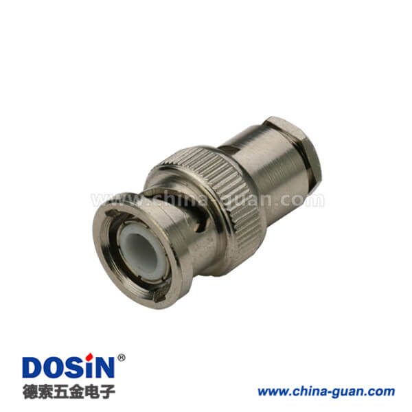 DOSIN-801-1006 BNC 50歐姆公頭 電纜連接器直式射頻同軸