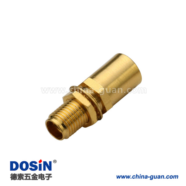 DOSIN-806-1011 sma連接器穿墻接頭母頭射頻同軸連接線纜 UT250