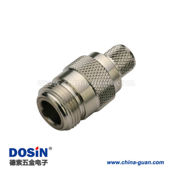 DOSIN-805-1014 N系列接頭母頭直式壓接同軸線纜LMR400,RG213