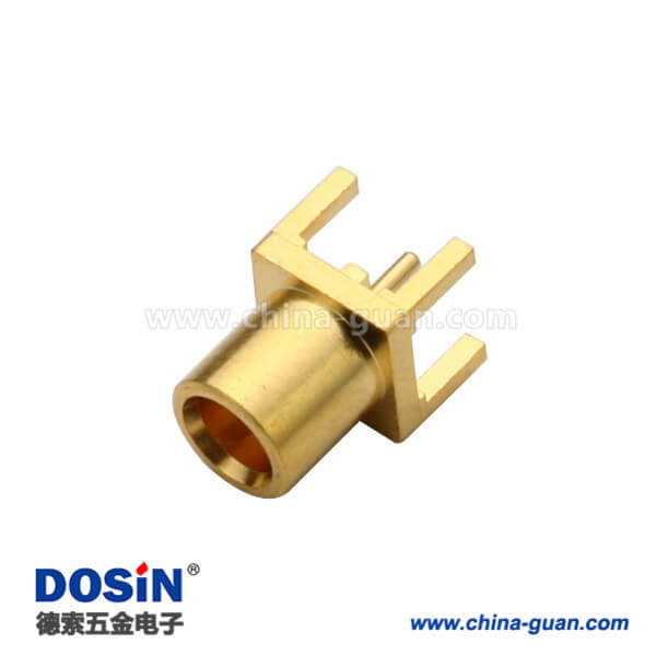 DOSIN-809-1005 mcx直插式母頭面板安裝專業射頻同軸連接器