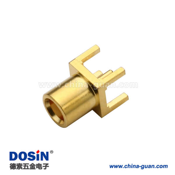 DOSIN-809-1028 mcx母頭直式PCB板端有線電視線連接頭