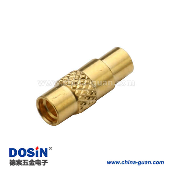 DOSIN-809-1504 mmcx直式母頭同軸連接線UT047焊接射頻連接器