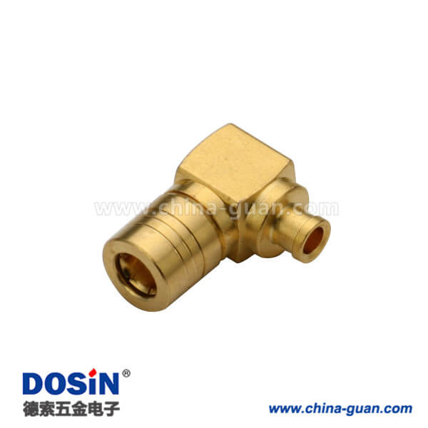 626-0213 smb彎式焊接公頭常用射頻同軸連接器接線纜UT085