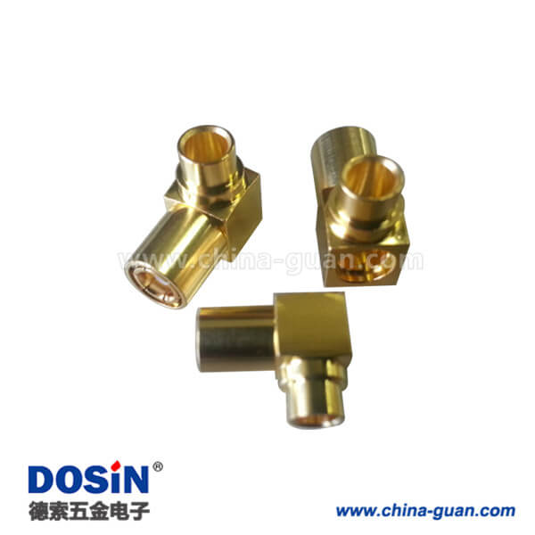 626-0215 彎式smb公頭有線電視連接器同軸電纜UT141