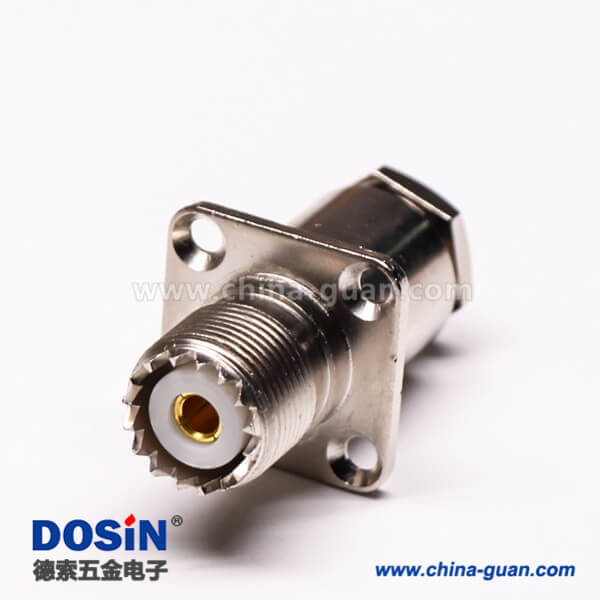 23 uhf母頭法蘭安裝UHF-KF7直式接面板