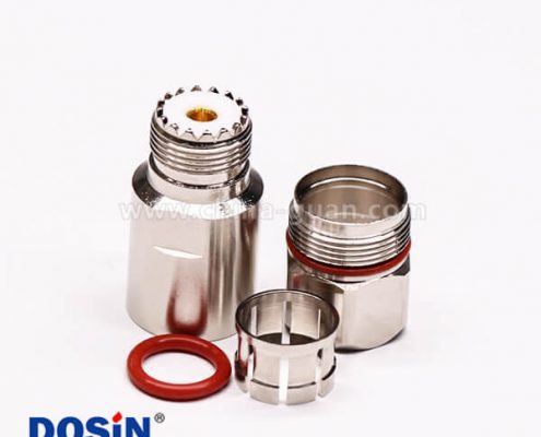 28-4 uhf連接器母頭直式螺母鎖緊UHF-SL16-K1/2