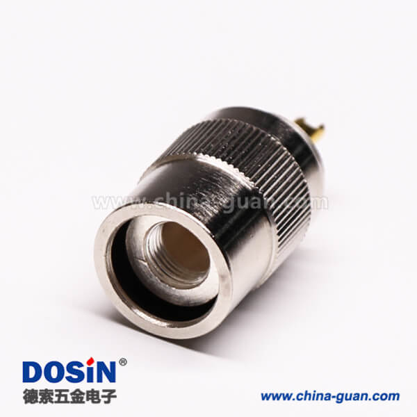 29 uhf公頭連接器焊接直式接線UHF-SL16-T13