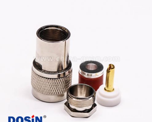 30-3 uhf公頭直式同軸線纜螺母鎖緊式UHF-J27