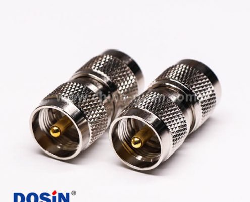 36 UHF轉(zhuǎn)接頭直式UHF-JJ公轉(zhuǎn)公同軸電纜