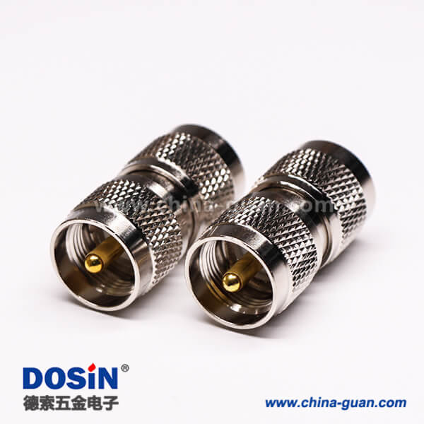 36 UHF轉(zhuǎn)接頭直式UHF-JJ公轉(zhuǎn)公同軸電纜