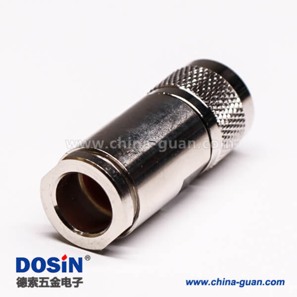 53-1 優質射頻同軸連接器N型直式公頭螺母鎖緊