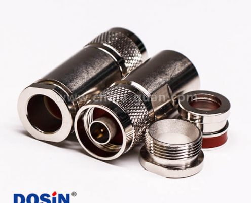 53-3 優質射頻同軸連接器N型直式公頭螺母鎖緊