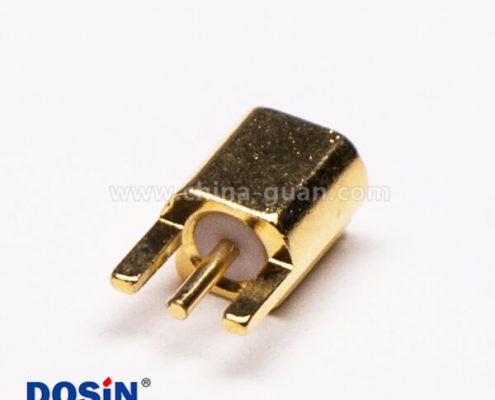 6-1 MMCX沉板式母座直式接PCB板鍍金