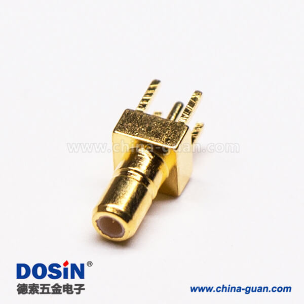 1 SSMB直式連接器PCB電路板直插鍍金母頭