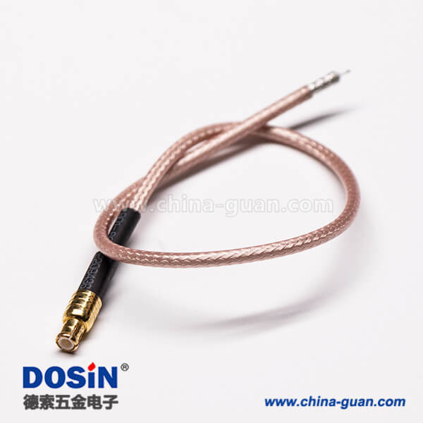 26 MCX射頻同軸線直式公頭壓接式