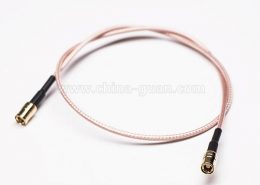 同軸線接頭SMB公頭轉直SMB公頭組裝線材壓接