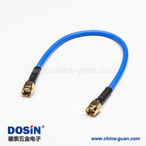45 SMA公轉SMA公直式180度RF同軸線纜