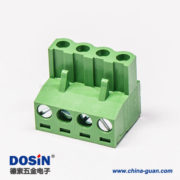101 可插拔端子彎式四螺釘插拔式90度端子接線連接器