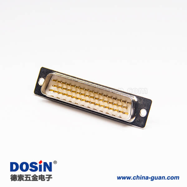 16 公頭DB連接器180度50pin穿孔式接PCB板