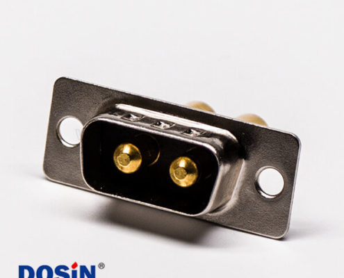 D SUB 2W2 連接器焊線式長體30A車針直式公頭