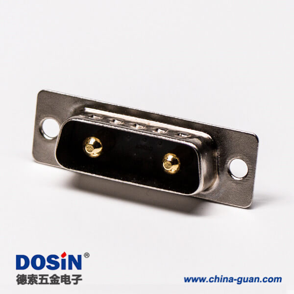 36 d sub 7w2大電流公座焊線直式光孔鉚合混合型接線