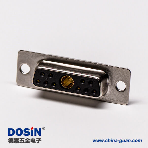 41 大電流 11w1連接器焊線直式母座防火鉚合線端