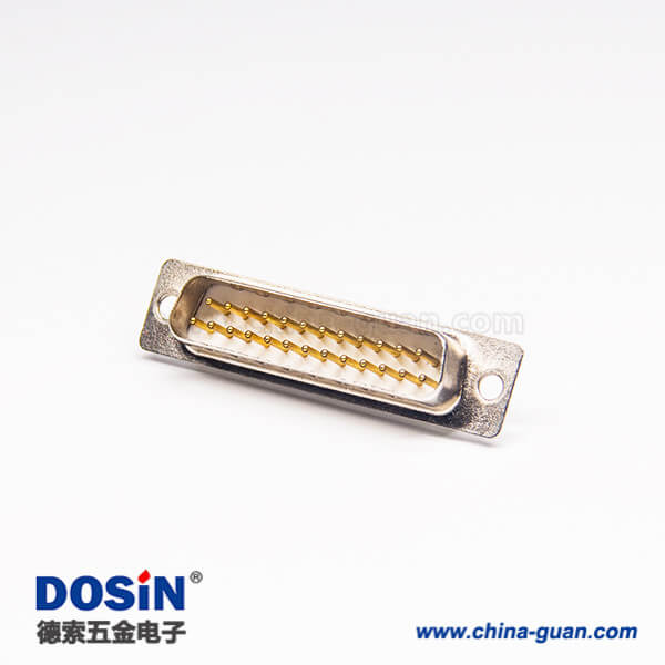 7 車針D SUB 25pin連接器車針焊線式白色膠芯