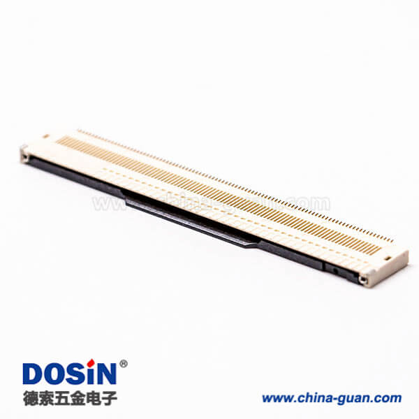 1 fpc座0.5PH前掀蓋式下接觸2.2H矩形連接器