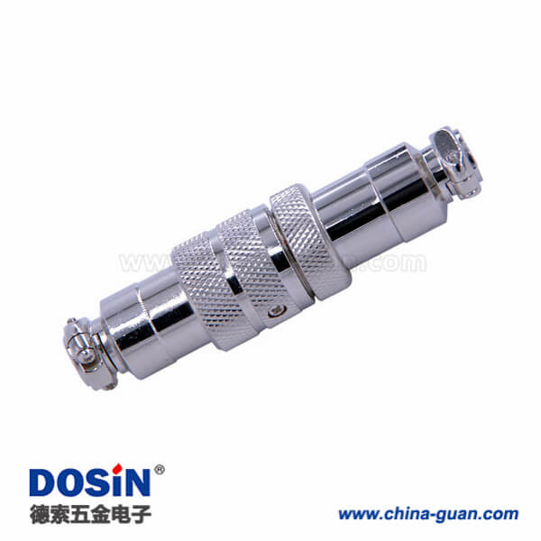 36-2 航空插頭連接器GX20直式對(duì)接公母連接器