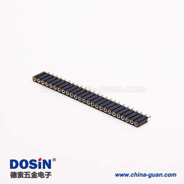 40 穿孔式3pin彎式90度單排間距2.54mm穿孔式