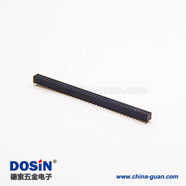 46 排母180度貼板雙排80pinSMT貼片式