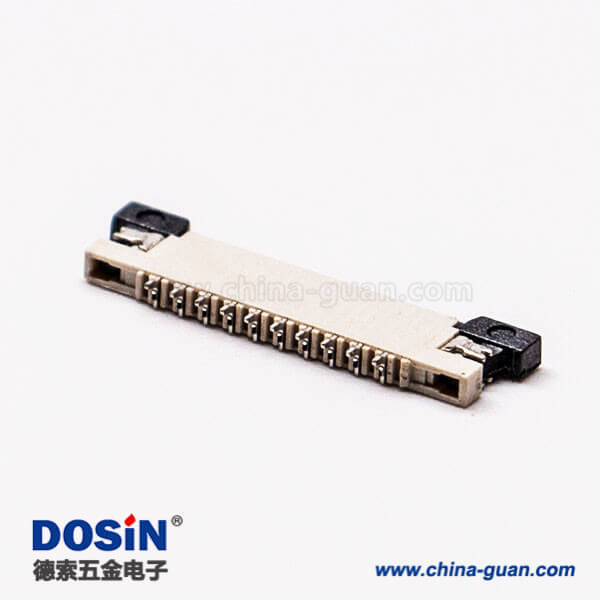 貼片fpc插座0.5mm前掀26pin下接觸連接器1.8H