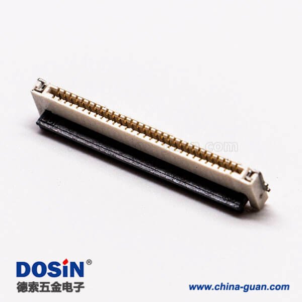 FPC0.5 30針插座抽屜式上接觸焊接H1.2