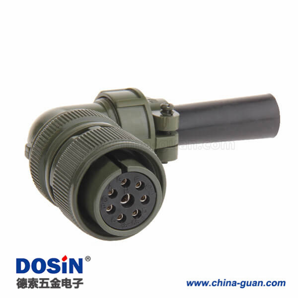 MS3108A20-7S 8P彎管母頭工防伺服電機連接器 MS3108A20-7S 8P彎管母頭工防伺服電機連接器