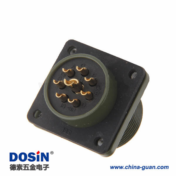 航空插頭8芯MS3102A18-8P 8針?biāo)欧姍C(jī)插座 航空插頭8芯MS3102A18-8P 8針?biāo)欧姍C(jī)插座