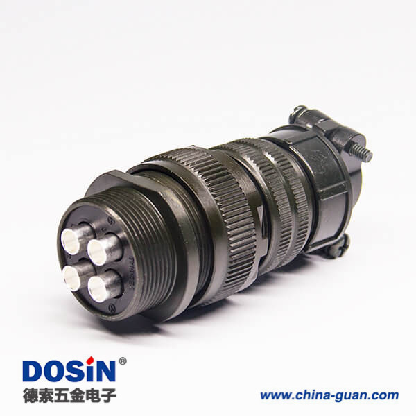 MS3101A22-22P 4芯對接型中繼航空插頭工防 MS3101A22-22P 4芯對接型中繼航空插頭工防