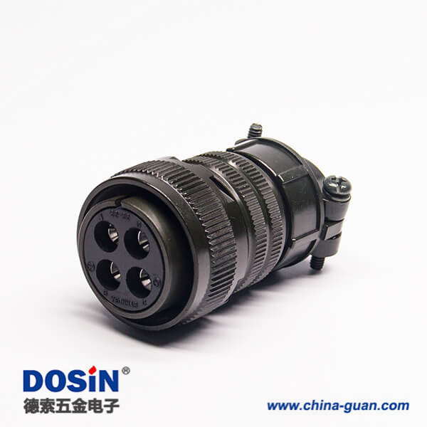 汽車動力接頭連接器MS3106A22-22S直式4芯大電流航空插頭 汽車動力接頭連接器MS3106A22-22S直式4芯大電流航空插頭