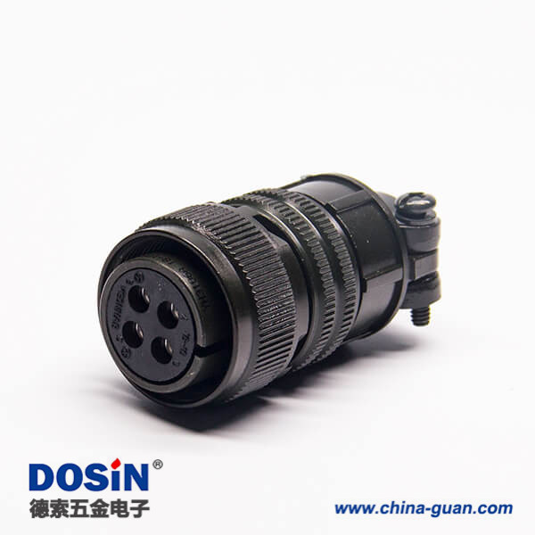 4孔工防連接器MS3106A18-10S防水航空插頭 4孔工防連接器MS3106A18-10S防水航空插頭