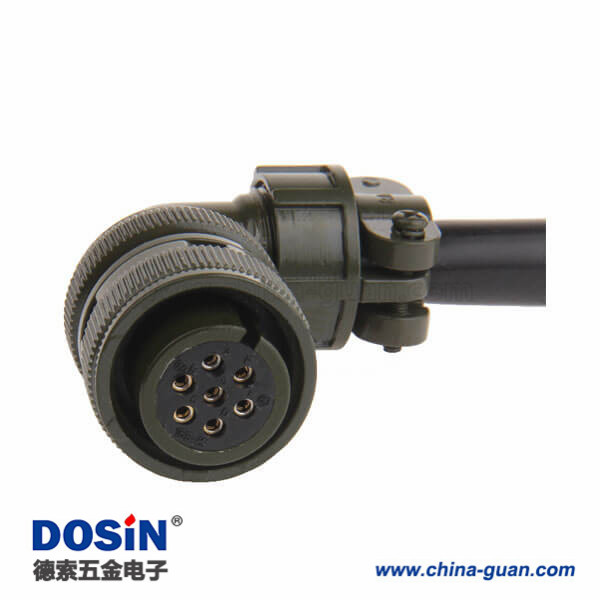 伺服馬達系統線束插頭MS3108A20-15S 7芯彎頭 伺服馬達系統線束插頭MS3108A20-15S 7芯彎頭