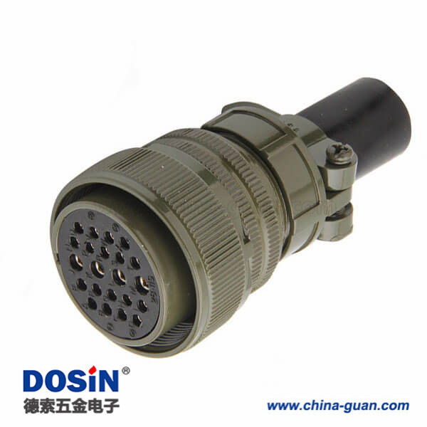 焊接機器人工防連接器 MS3106A28-15S 35芯航空插頭 焊接機器人工防連接器 MS3106A28-15S 35芯航空插頭