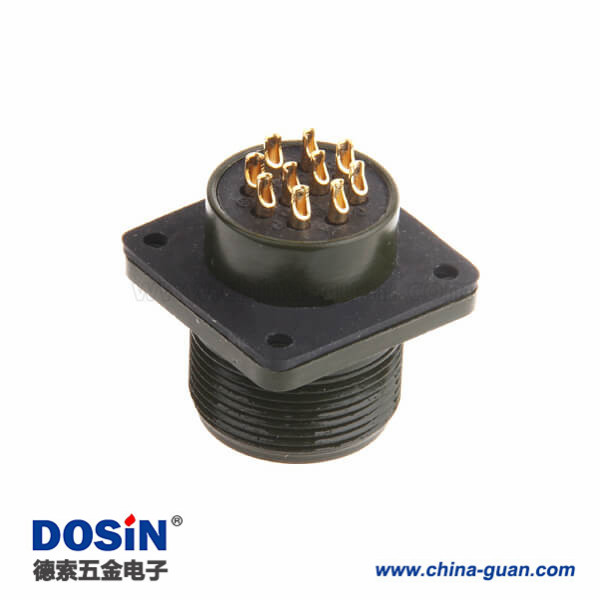 伺服連接器 MS3102A18-19P通訊插座 防水航空插座 伺服連接器 MS3102A18-19P通訊插座 防水航空插座