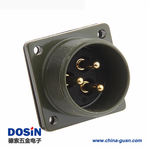 焊接機器人工防連接器 MS3102A20-19P 3芯航空插座 焊接機器人工防連接器 MS3102A20-19P 3芯航空插座