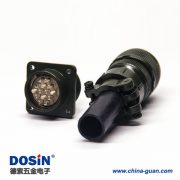 MS3106A20-17S 動力工防連接器14芯直式插頭 MS3106A20-17S 動力工防連接器14芯直式插頭